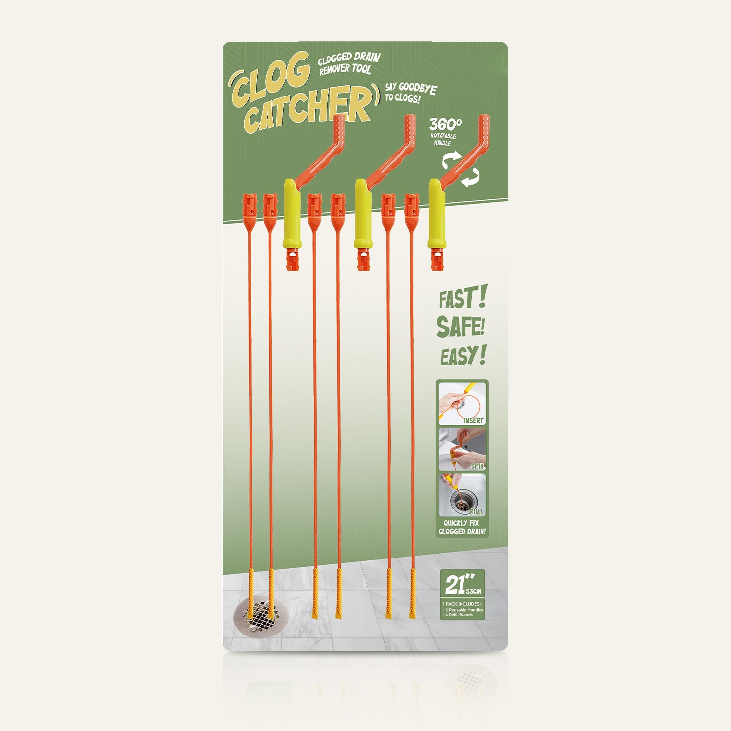 Clog Catcher drain clog remover