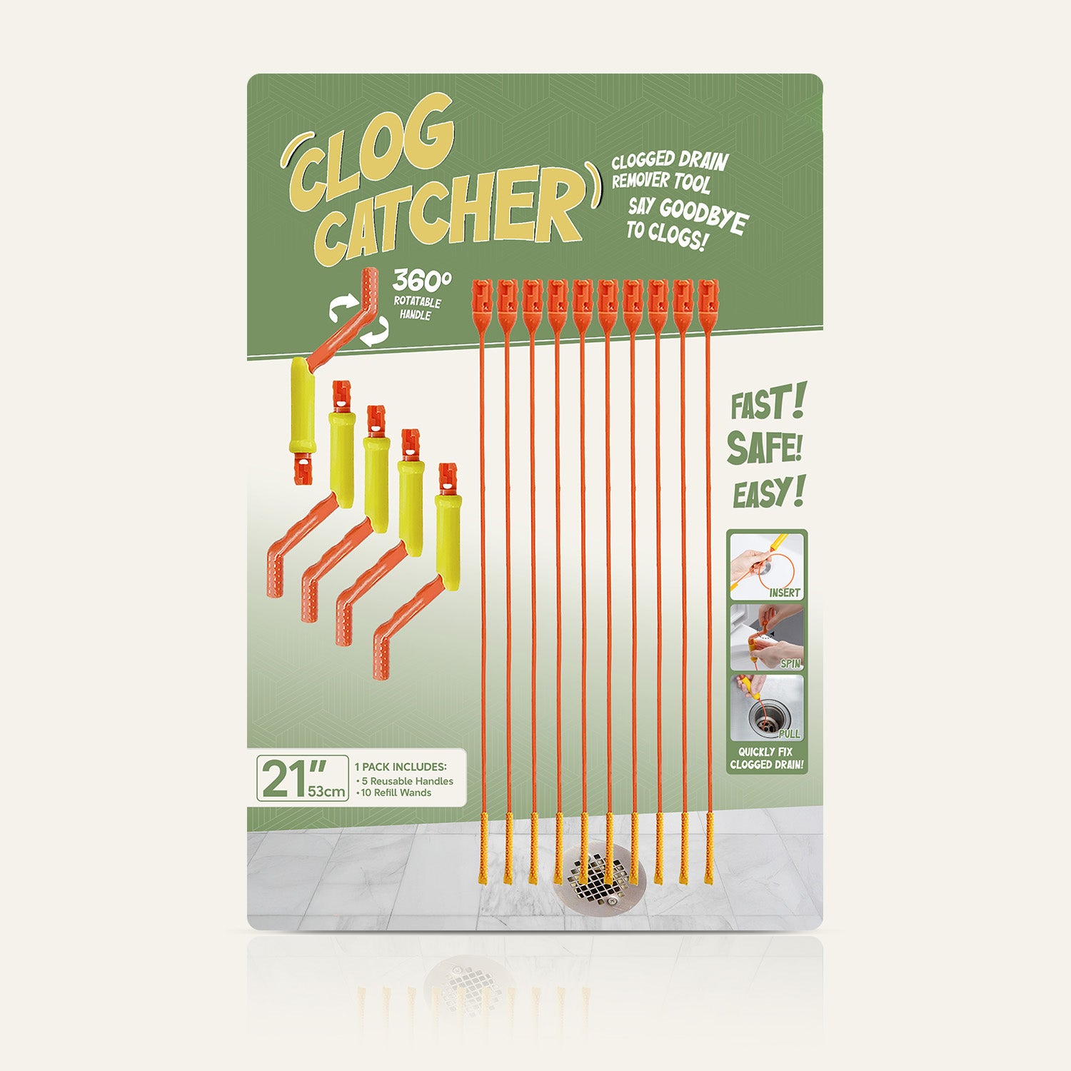 Clog Catcher drain clog remover