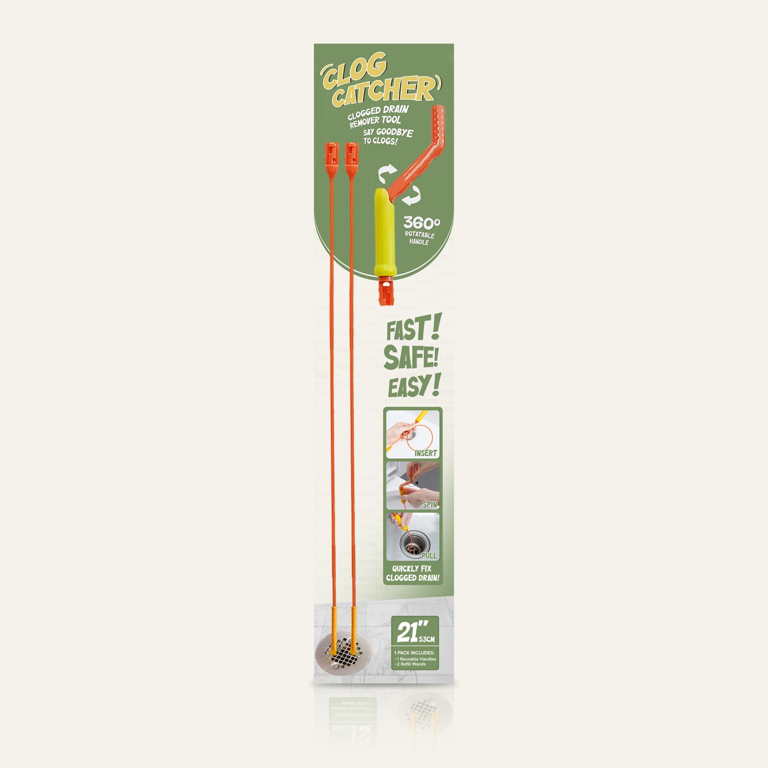 Clog Catcher drain clog remover